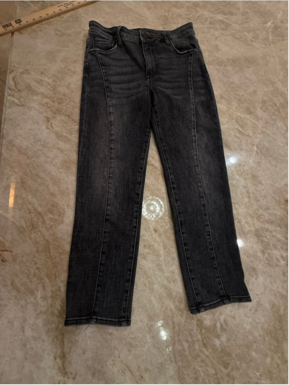 KUT FROM KLOTH Reese Fab Ab ankle straight grey